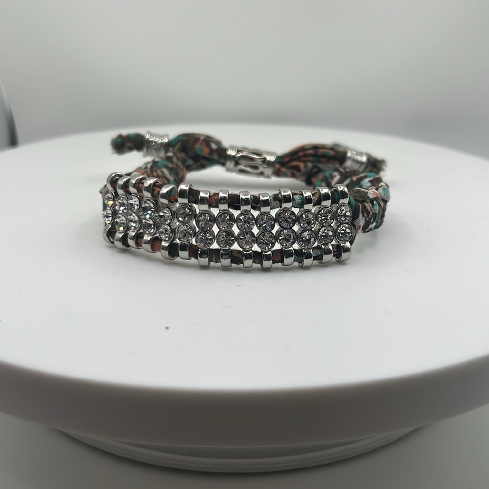 1314. Cara New York Elegant Multicolor Bracelet with Crystal Accents